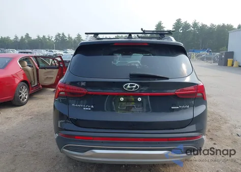 2023 Hyundai Santa Fe Hybrid Blue from USA, damaged, VIN 5NMS2DA14PH014253